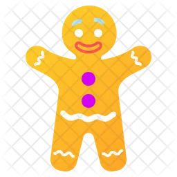 Gingerbread Man  Icon