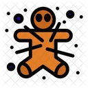 Gingerbread Man Gingerbread Ginger Man Icon