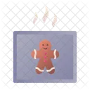 Gingerbread Man  Icon