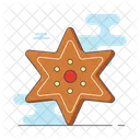 Gingerbread Star  Icon