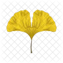 Ginkgo Natur Banane Symbol