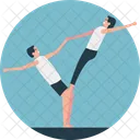 Partner Yoga Palestra Icon