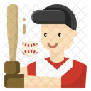 Giocatore di baseball  Icon