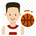 Giocatore di basket  Icon