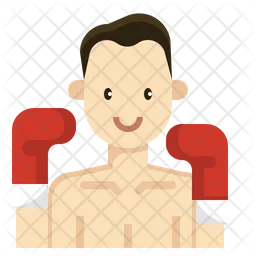 Giocatore di boxe  Icon