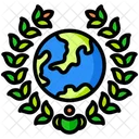 Giornata Della Terra Terra Mondo Icon