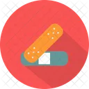 Pflaster Medizin Werkzeug Symbol