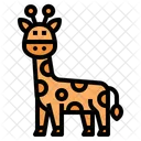 Girafa Animal De Estimacao Reino Ícone