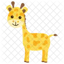 Girafa Camelopardo Animal Ícone