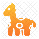 Girafa Herbivoro Pescoco Longo Icon