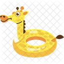 Girafa Inflavel Amarela Ícone