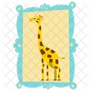 Picture Frame Giraffe Icon