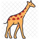 Cartoon Giraffe Icon
