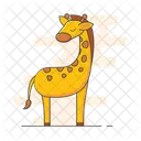 Giraffe Wild Wildlife Icon