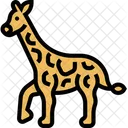 Giraffe Safari Animal Icon