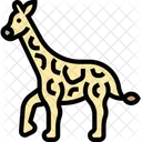 Giraffe Safari Animal Icon