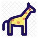 Giraffe Safari Zoo Icon