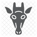 Giraffe Mammal Face Icon