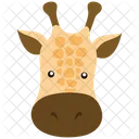 Giraffe Animal Face Animal Head Icon