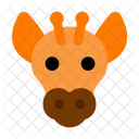 Giraffe Head  Icon