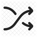 Girar Esquerda Seta Ícone