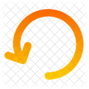 Girar Ccw Atualizar Atualizar Ícone