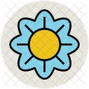 Girasol Vara De Oro Flor Icono