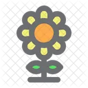 Girasole Fiore Natura Icon