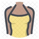 Girl Dress Figure Icon
