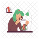 Vector Girl Pet Icon