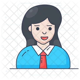 女の子  アイコン