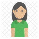Girl Person Character Icon