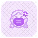 Girl Angry Emoji With Face Mask Emoji Icon