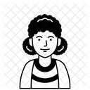 Girl Avatar  Icon