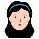 Girl Avatar  Icon