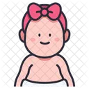 Girl Baby  Icon