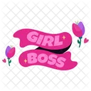 Girl Boss Trong Women Equality Icon