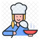 Girl Chef  Icon