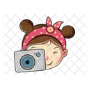Girl Face Icon