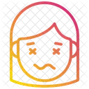 Girl Face  Icon