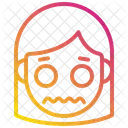 Girl Face  Icon