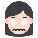 Girl Face  Icon
