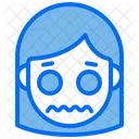 Girl Face  Icon
