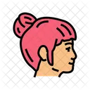 Girl Face  Icon