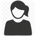 Avatar Client Female Icon