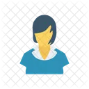 Girl Face Avatar Icon