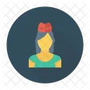 Girl Face Human Icon