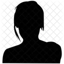Person Human Face Young Girl Icon