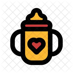 Girl glass  Icon