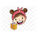Girl Face Icon